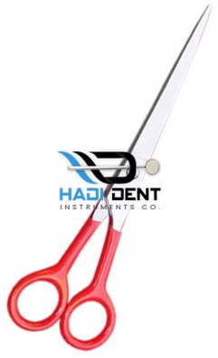 Hair Cutting Scissor. Plastic handle Satin Finish.