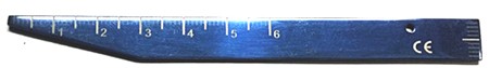 Over Bite Ruler Blue