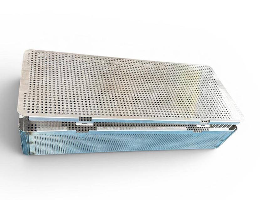 Sterilization Basket with Lid Full Size