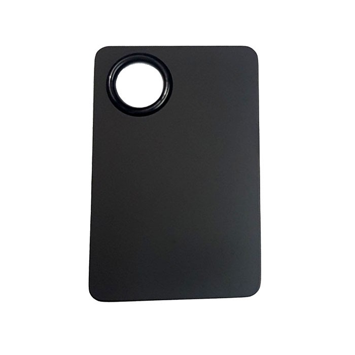 Black Makeup Mixing Palette With Rubber Ring